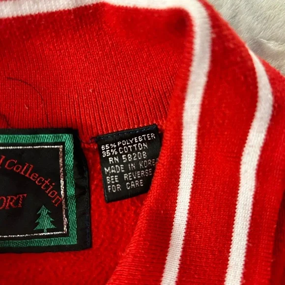 Vintage SML Sport Ugly Christmas Sweatshirt - Picture 6 of 10